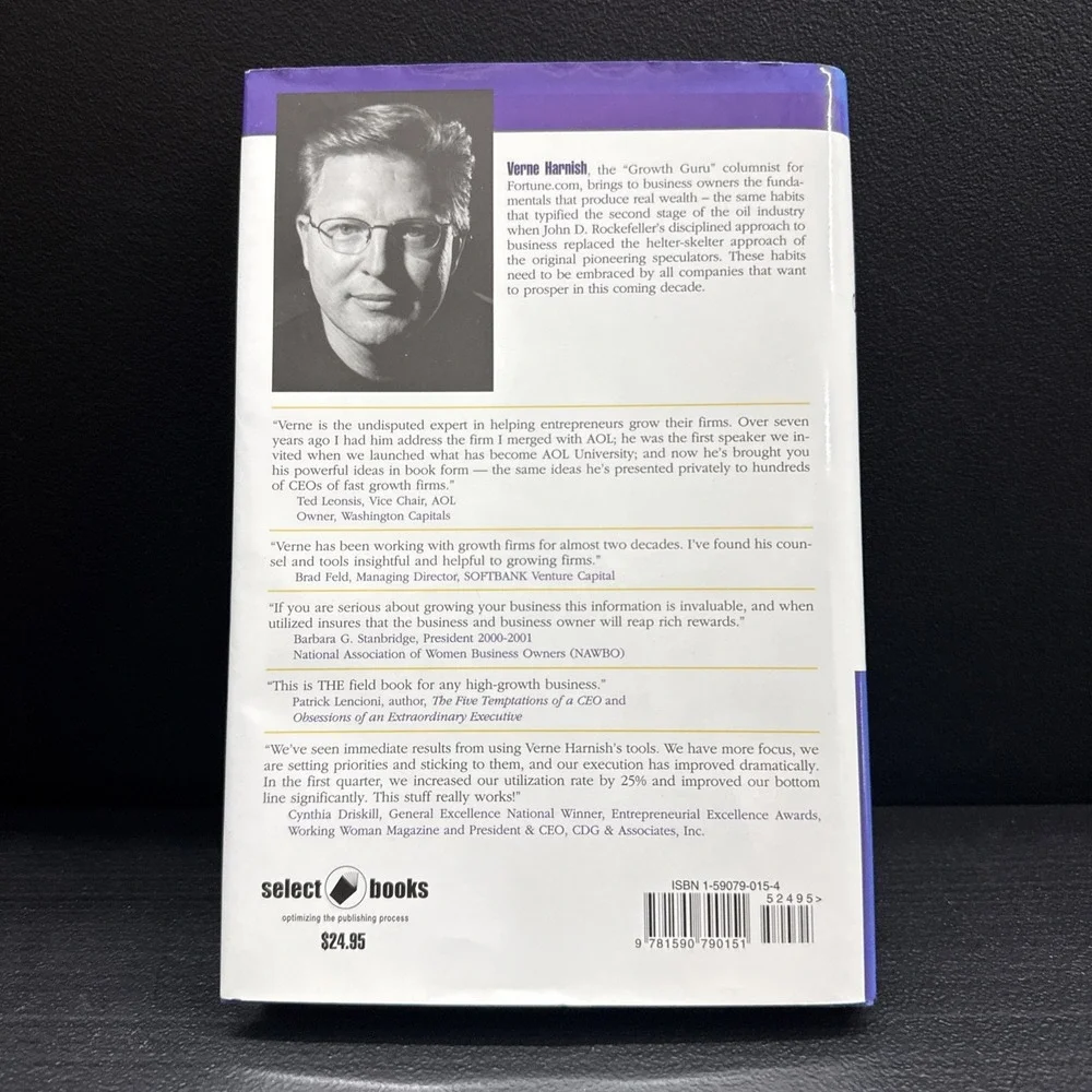 Mastering the Rockefeller Habits by Verne Harnish ~ 2002 First Edition Hardcover